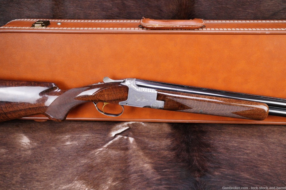 FN Browning Superposed Pigeon Grade Engraved 20 Ga O/U Shotgun MFD 1972 C&R-img-2