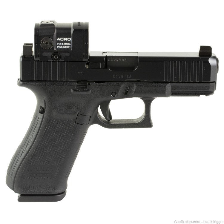 Glock PA455S303MOA7A1 G45 MOS 9mm 4" 17+1 Black Aimpoint ACRO P-2 Ameriglo -img-2
