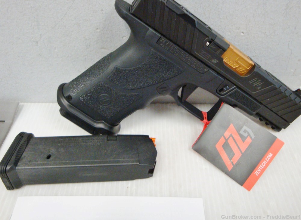 ZEV Technologies, OZ-9 Compact, Semi-Automatic Pistol, 9MM 4" Bronze Bbl. -img-5