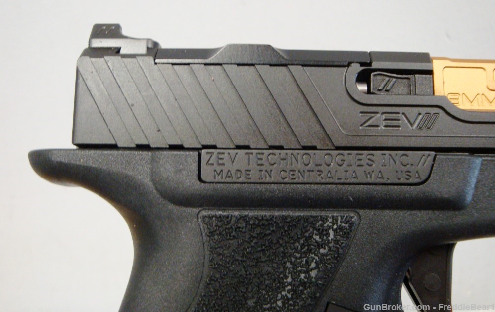 ZEV Technologies, OZ-9 Compact, Semi-Automatic Pistol, 9MM 4" Bronze Bbl. -img-7