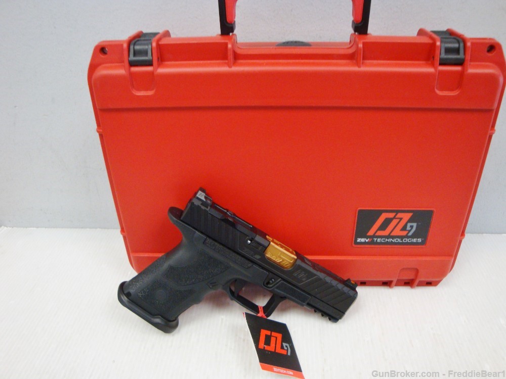 ZEV Technologies, OZ-9 Compact, Semi-Automatic Pistol, 9MM 4" Bronze Bbl. -img-0