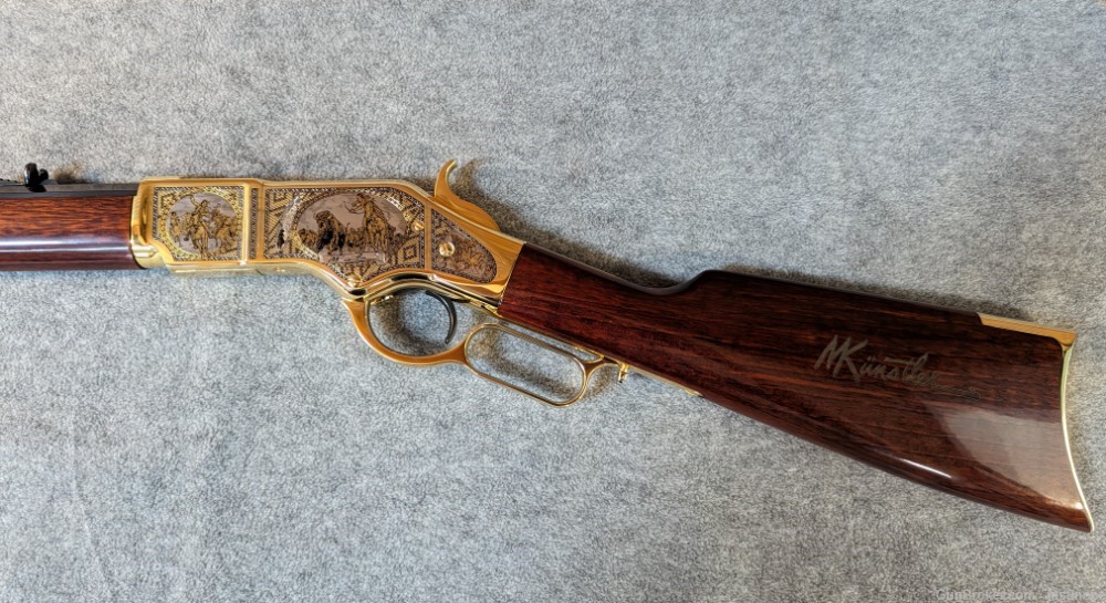 Taylor's / Uberti 1866 Künstler Warriors of the Old West Tribute Rifle-img-1