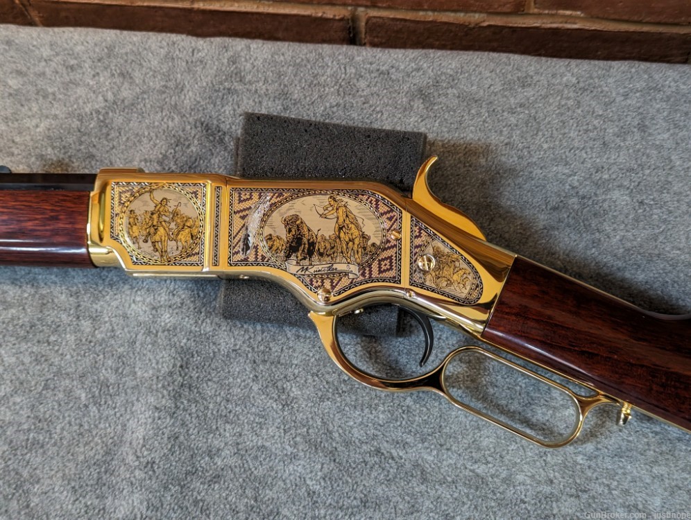 Taylor's / Uberti 1866 Künstler Warriors of the Old West Tribute Rifle-img-0