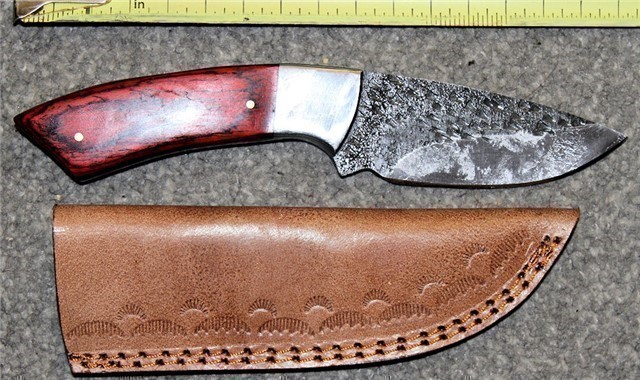 HANDMADE CUSTOM HUNTING KNIFE CARBON STEEL MS1026-img-0