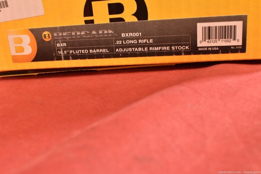 Bergara BXR 22LR Takes 10/22 Mags Threaded 16.5" Barrel Bergara-BXR-img-8