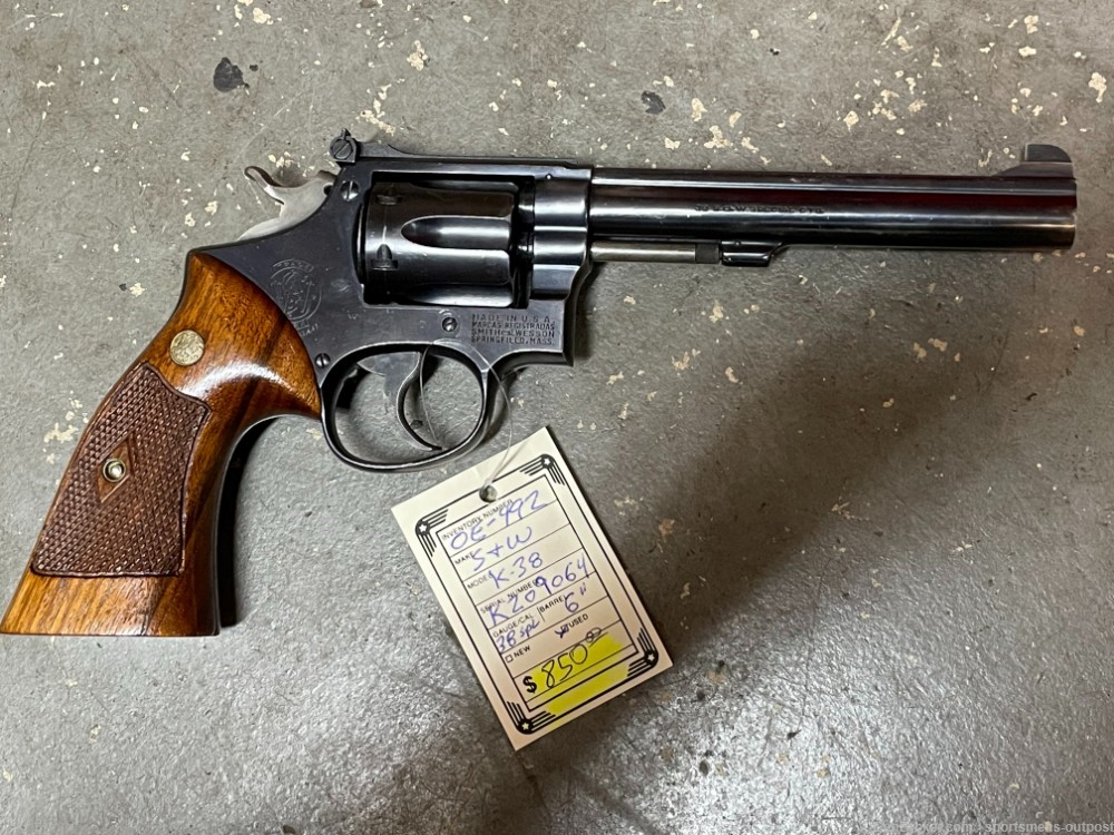 Smith and Wesson K-38 .38spl-img-1