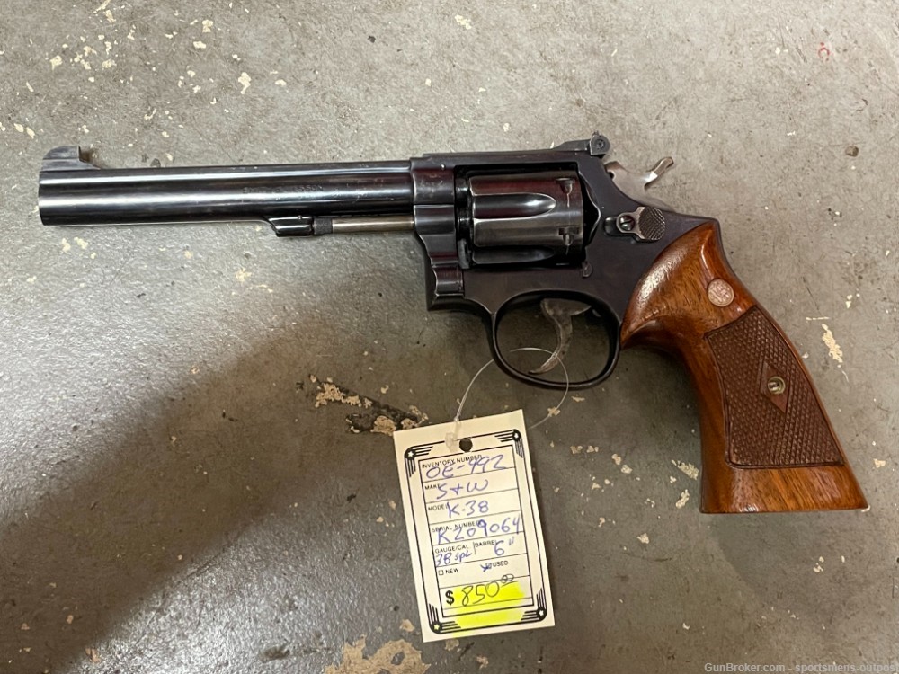 Smith and Wesson K-38 .38spl-img-0