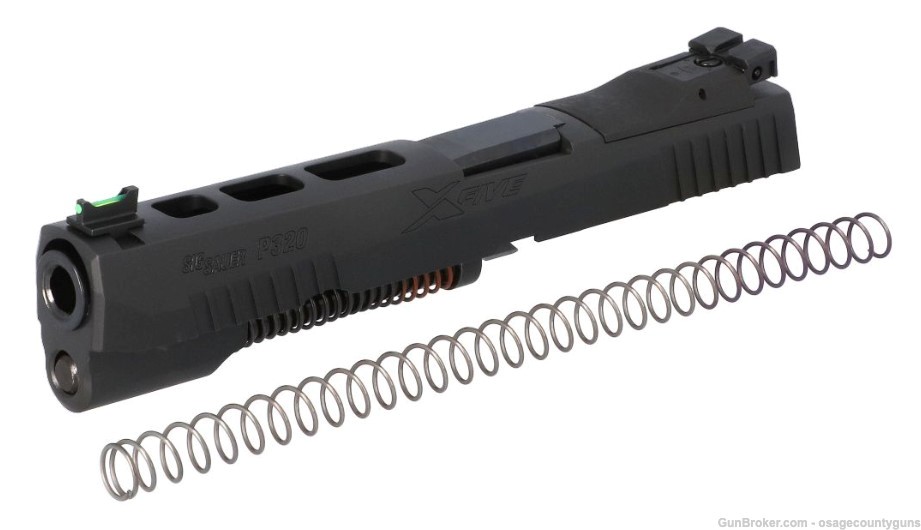 Sig Sauer P320-XFive Pro Cut Complete Slide - 9mm - 5" - Black-img-4
