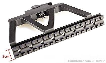 AK Side Rail Scope Mount 20mm Weaver Black Quick Detachable For AK-47-img-1