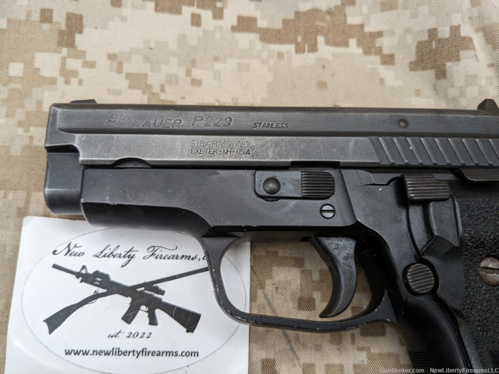 Sig Sauer P229 .40 S&W Pistol USED 1-12rd Mag German Frame Good-img-3