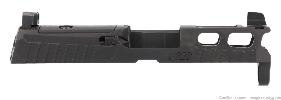 Sig Sauer P320 Pro Cut Sub-Compact Complete Slide - 9mm - 3.6" - Black-img-2