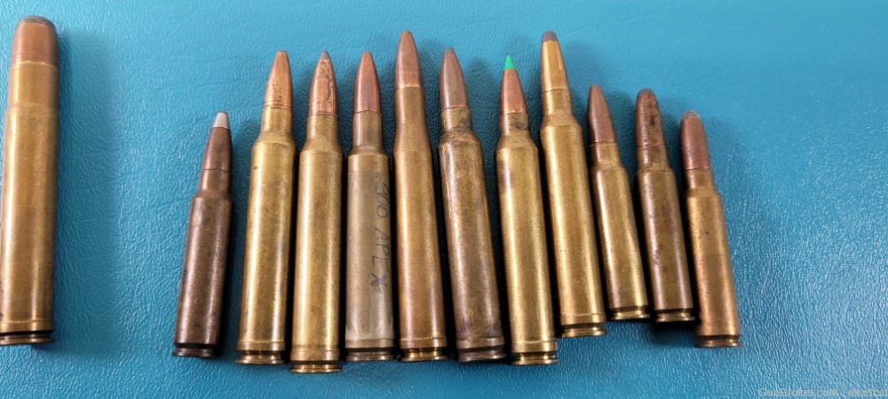 WWI WWII Bullets Ammo Ammunition .308 Norma Marlin .444 .300 .270 .401 cal.-img-9
