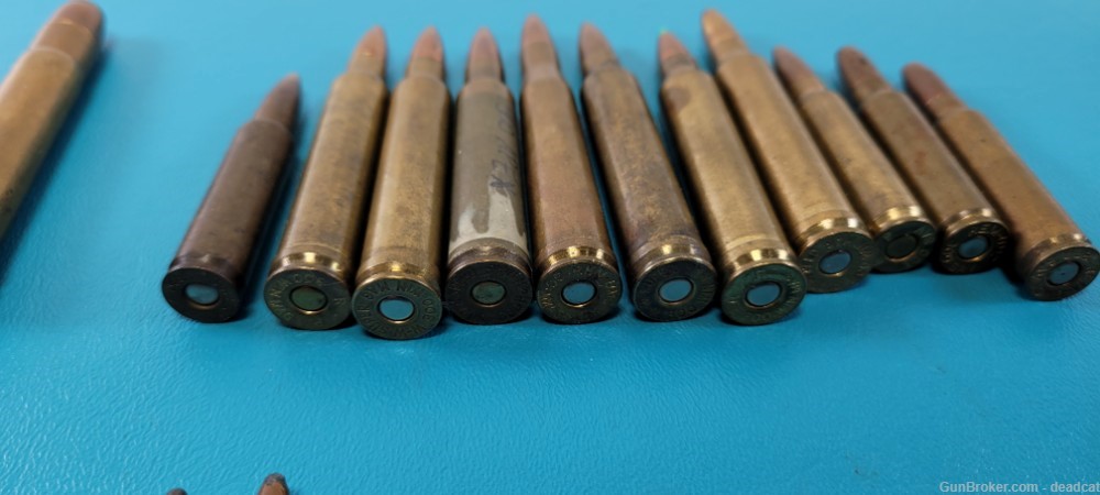 WWI WWII Bullets Ammo Ammunition .308 Norma Marlin .444 .300 .270 .401 cal.-img-10