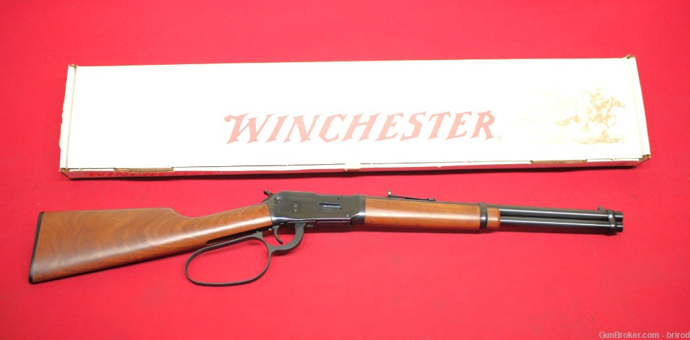 Winchester 94AE Wrangler 16" Saddle Ring Carbine- .44 Mag, Anniversary NICE-img-0