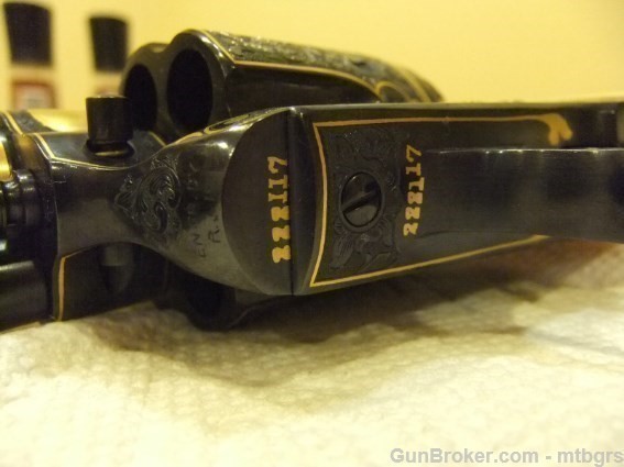 1st Gen Colt SAA  made 1902  Engraved & Ivory C&R ok-img-15
