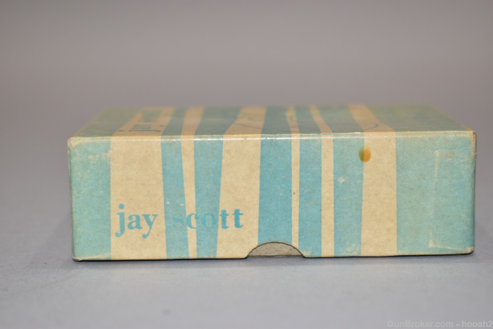 Vintage Jay Scott #20 S&W K Frame Laminated Acrylic Pearl Grips W Box-img-12