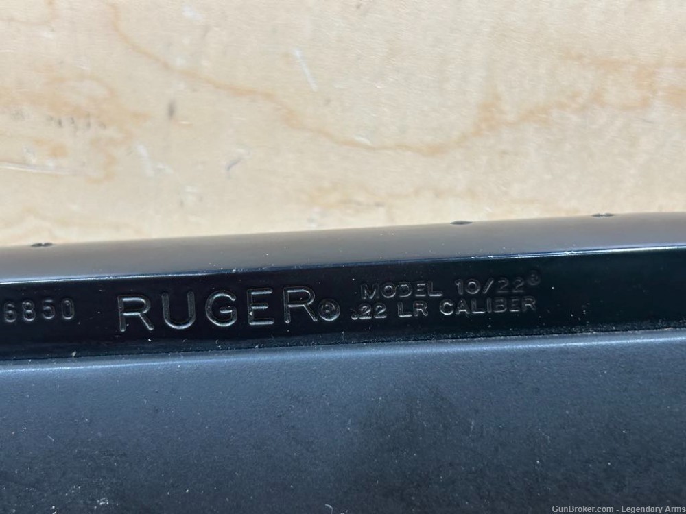 RUGER 10/22 CARBINE 22LR W/ 2 TWO 25 ROUND MAGS 25188-img-3