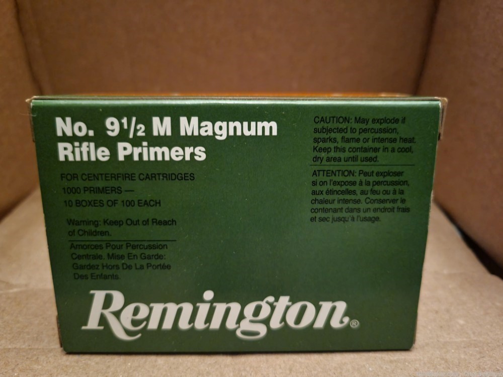 Remington 9.5M large Rifle magnum Primers lrm No CC Fee-img-1