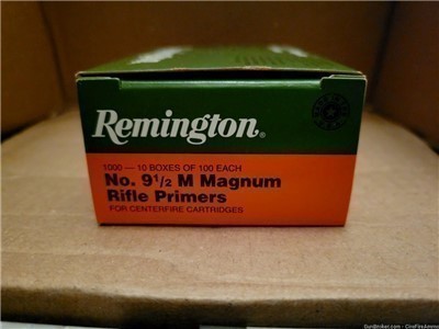 Remington 9.5M large Rifle magnum Primers lrm No CC Fee