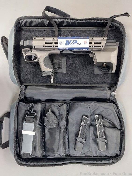 Smith & Wesson M&P FPC Folding Rifle Grey 9mm 16.25" Barrel 23 Rd 14173-img-8