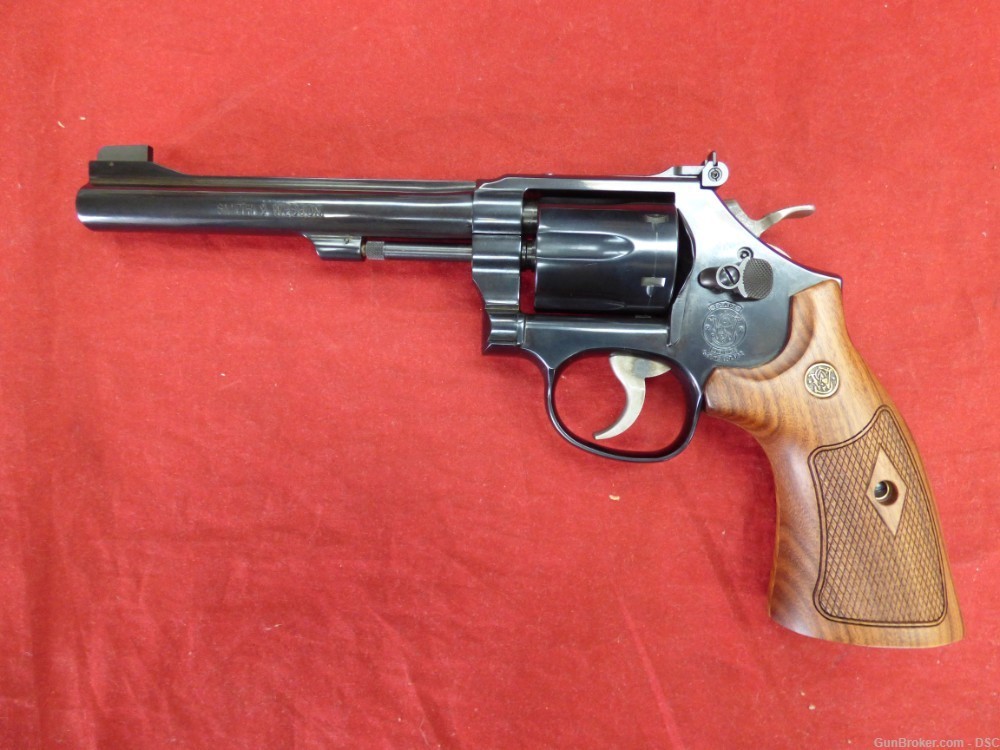 Smith & Wesson Model 48-7 6" - .22 Magnum 22Mag WMR Blued Classic S&W-img-1