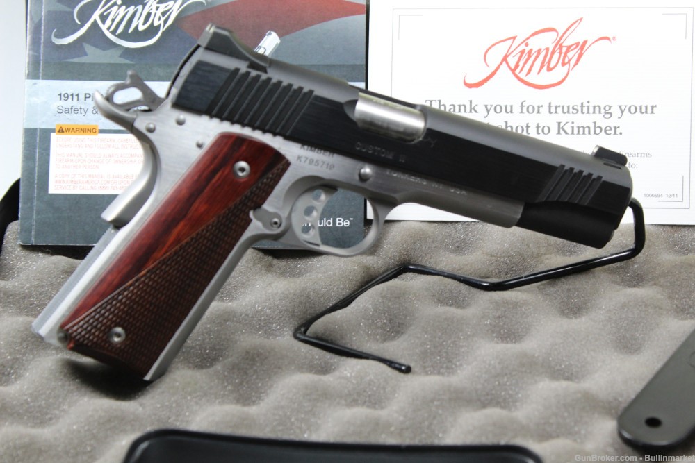 Kimber 1911 Custom II Two Tone .45 ACP Semi Auto Pistol-img-14
