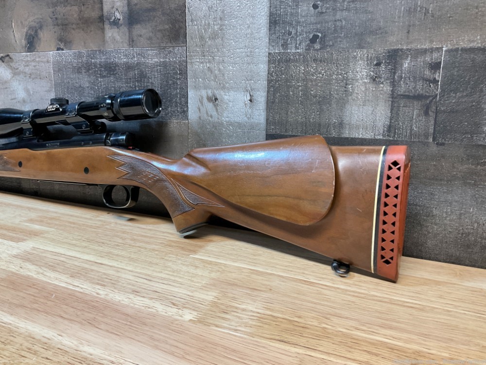 Winchester Model 70, 264 win mag, 24", Time correct 3-9x40 scope-img-9