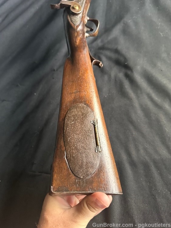 U.S. Model 1817 Common Rifle Converted to Percussion Fowler by E. Lovell-img-35