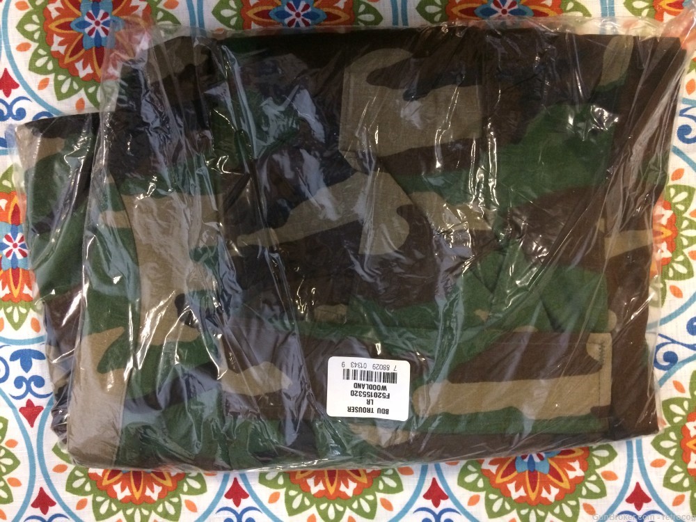 Propper Woodland Camo BDU Trousers Winter Weight Large Regular-img-1