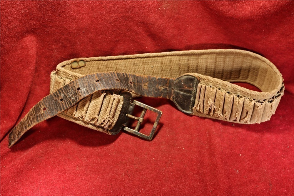 US M1881 Woven Belt .45-70 AKA Prairie Belt-img-0