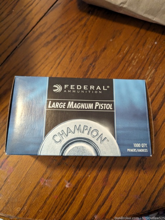 Federal large pistol Magnum primers-img-0
