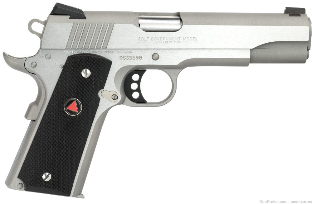 Colt Delta Elite 1911 10mm 5" 8 Rounds Brushed Stainless O2020XE-img-1