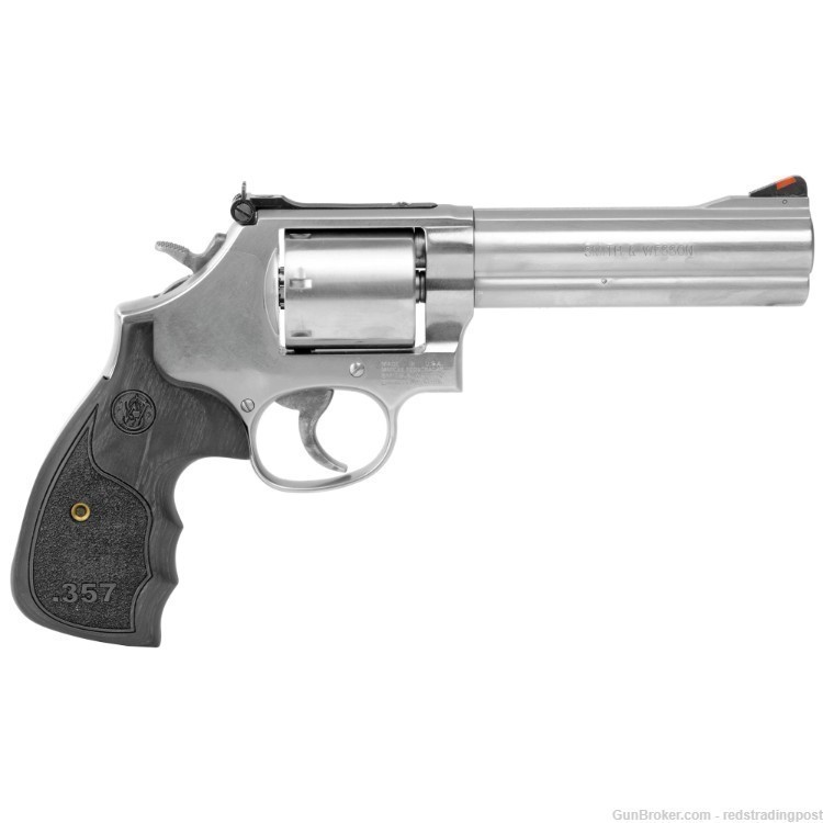 Smith & Wesson 686 Plus Deluxe 5" Barrel 357 Mag DA/SA SS Revolver 150854-img-0
