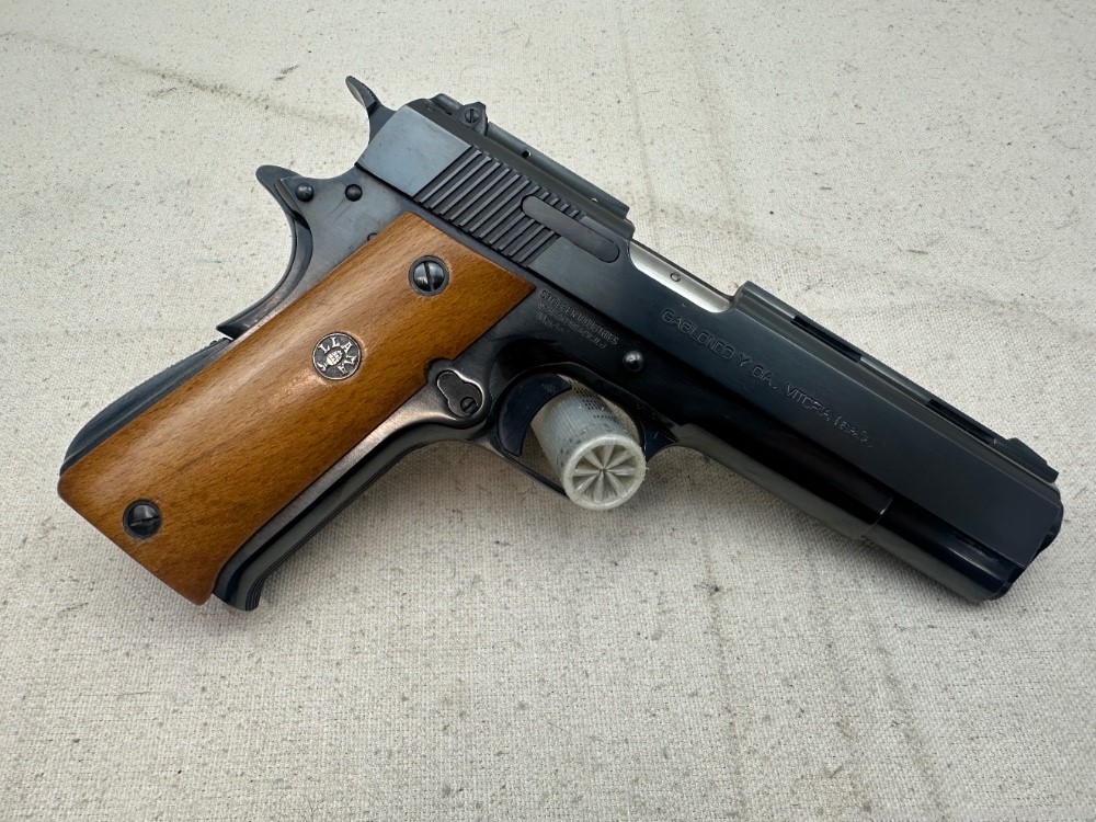 Llama 9mm Luger Semi Auto. Unfired??? Mfg. 1981-img-4