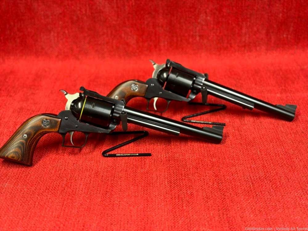(2) Consecutive Serial No. Ruger New Model Super Blackhawk .44 Magnum-img-0
