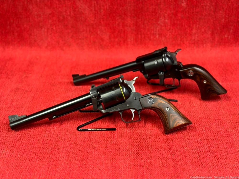 (2) Consecutive Serial No. Ruger New Model Super Blackhawk .44 Magnum-img-1