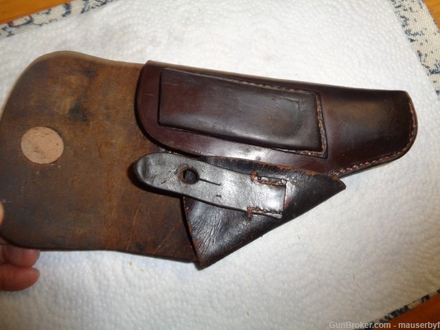 WWll original German pistol holster for a Walther PPK-img-2