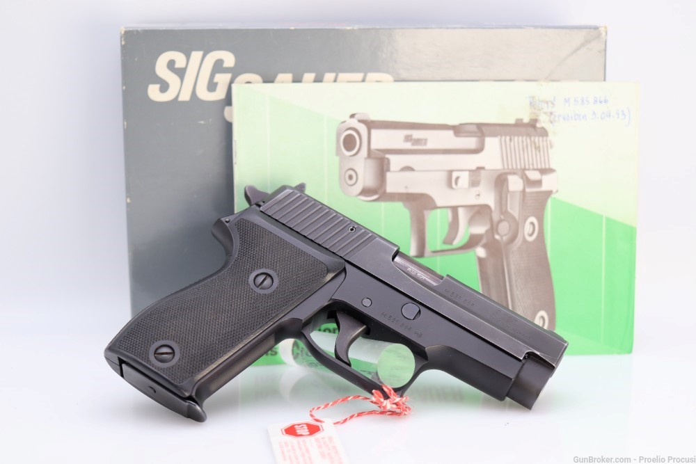 Sig Sauer P225 german made factory box spare magazine and manual -img-10