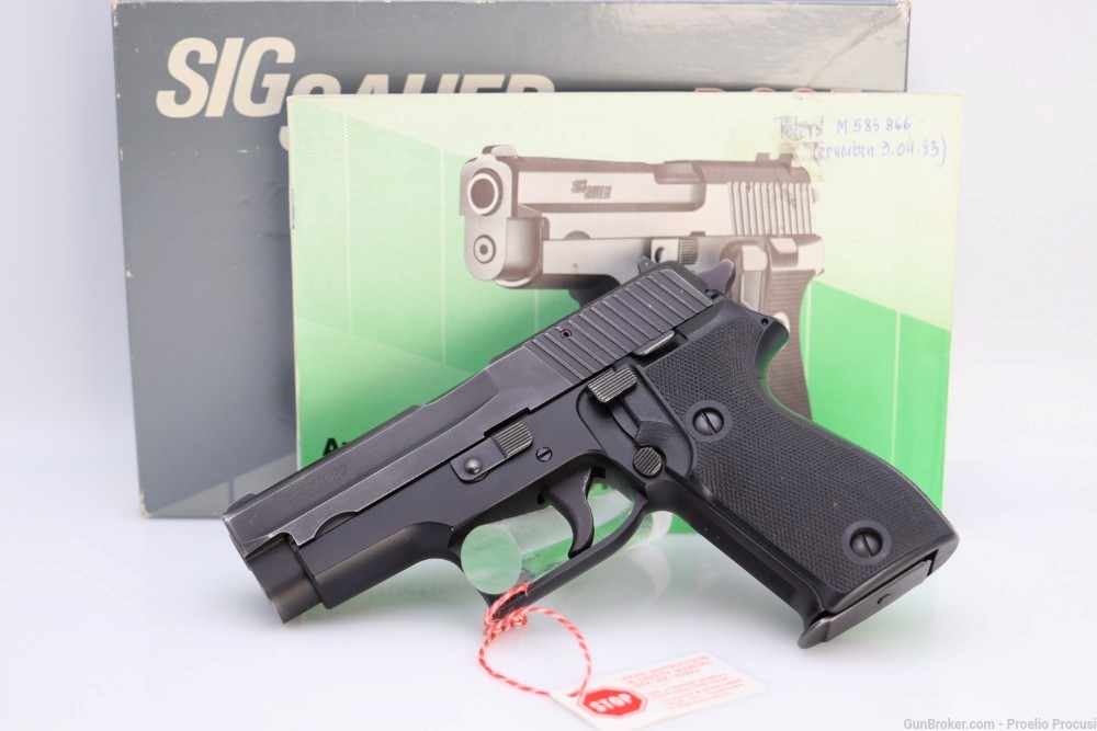Sig Sauer P225 german made factory box spare magazine and manual -img-9
