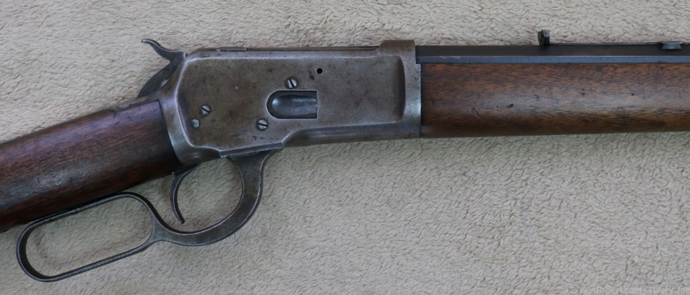 Desirable Original Winchester Model 1892 rifle 25-20 1913 24 1/4" octagon-img-8