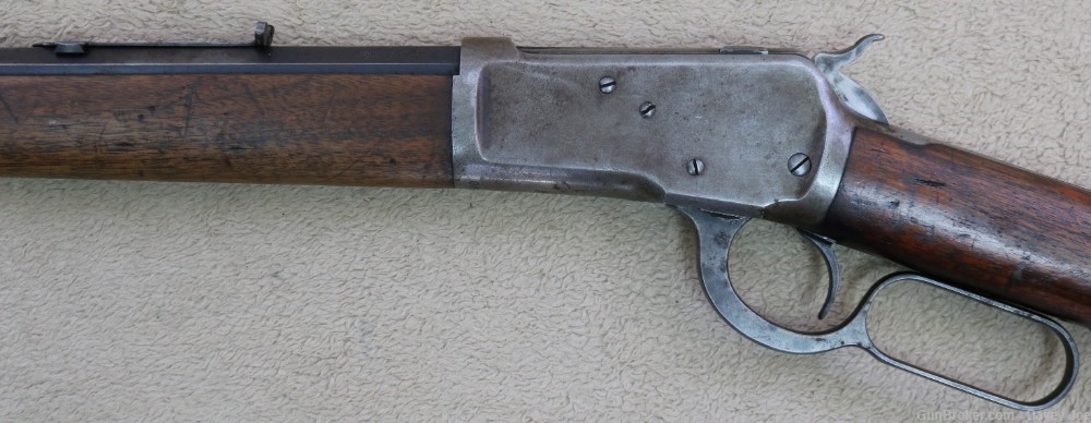 Desirable Original Winchester Model 1892 rifle 25-20 1913 24 1/4" octagon-img-23