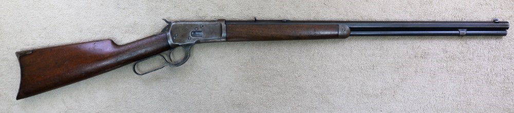 Desirable Original Winchester Model 1892 rifle 25-20 1913 24 1/4" octagon-img-0