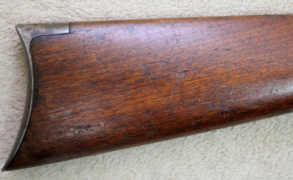 Desirable Original Winchester Model 1892 rifle 25-20 1913 24 1/4" octagon-img-1