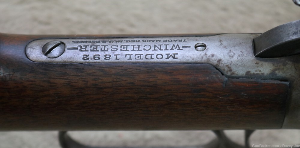 Desirable Original Winchester Model 1892 rifle 25-20 1913 24 1/4" octagon-img-11