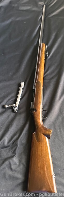 HIGH CONDITION PRE-64 1953 WINCHESTER MODEL 70 TARGET .220 SWIFT RIFLE-img-0