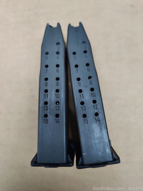SIG 2022 SIG PRO Magazine 9mm 15Rd USED FACTORY MAGS 2 pack-img-3