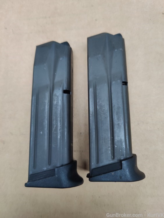 SIG 2022 SIG PRO Magazine 9mm 15Rd USED FACTORY MAGS 2 pack-img-0