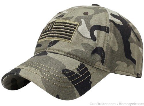 American Flag Camo Hat - New-img-0