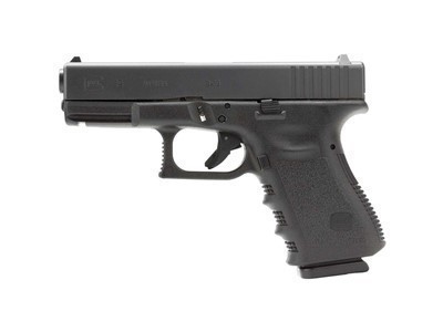 Glock PI1950201 G19 Gen3 Compact *CA Compliant 9mm Luger 4.01" 10+1 Black S
