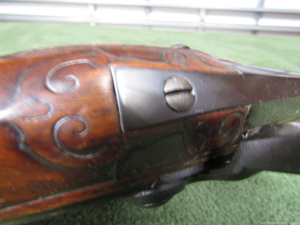18th Century German Flintlock Pistol, Converted to Percussion-img-9